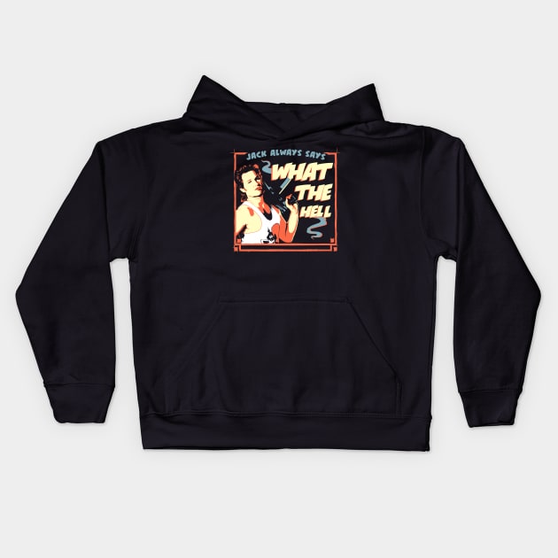 Jack Burton Kids Hoodie by mosgraphix